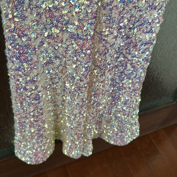 Revolve X MAJORELLE Trish Sequin Pant in Iridescent Multi size Small NWT - Picture 9 of 9